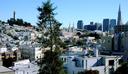 Views of North Beach and downtown from Academy of Art building.